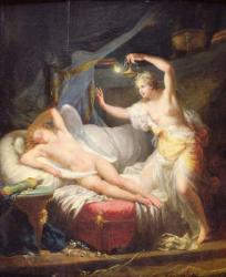 Cupid and Psyche (oil on canvas) | Obraz na stenu
