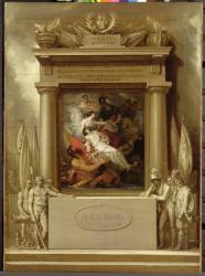 Project for a Monument, 'The Apotheosis of Nelson', 1807 (oil on canvas) | Obraz na stenu