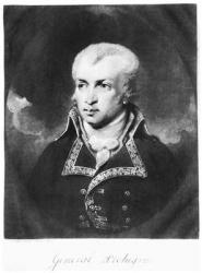General Charles Pichegru (1761-1804) (engraving) (b/w photo) | Obraz na stenu