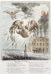 Fall of Icarus, 1807 (coloured engraving) | Obraz na stenu