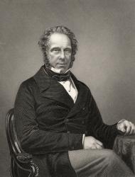 Henry John Temple Palmerston of Palmerston, from 'The History of the Indian Mutiny' published in 1858 (engraving) | Obraz na stenu