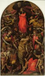 Dispute over the Immaculate Conception (oil on panel) | Obraz na stenu