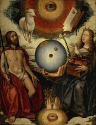 Allegory of Christianity (oil on panel) | Obraz na stenu