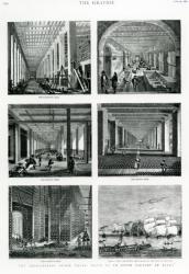 The Indo-Chinese Opium Trade: Notes at an Opium Factory at Patna, taken from "The Graphic", 1882 | Obraz na stenu