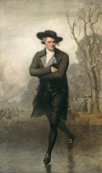 The Skater (Portrait of William Grant), 1782 (oil on canvas) | Obraz na stenu