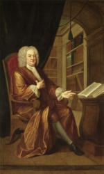 Benjamin Moreland, High Master of St Paul's School, 1724 (oil on canvas) | Obraz na stenu