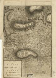 Sketch of the Battle of Hobkirks Hill, near Camden, on the 25th April, 1781, published in London, 1794 (engraving) | Obraz na stenu