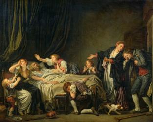 The Punished Son, 1778 (oil on canvas) | Obraz na stenu