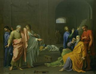 The Death of Socrates (469-399 BC) c.1650 (oil on canvas) | Obraz na stenu