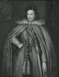 Portrait of Edward Herbert (1583-1648), from 'Lodge's British Portraits', 1823 (litho) | Obraz na stenu
