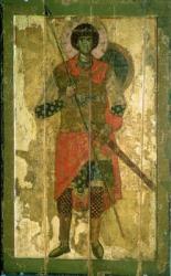 Icon of St. George, 1130-50 (tempera on panel) | Obraz na stenu