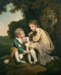 Thomas and Joseph Pickford as Children, c.1777-9 | Obraz na stenu
