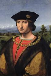 Portrait of Charles d'Amboise (1471-1511) Marshal of France (oil on panel) | Obraz na stenu