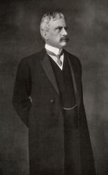 Sir Robert Borden, from 'The Year 1912', published London, 1913 (b/w photo) | Obraz na stenu