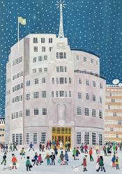 BBC's Broadcasting House (w/c on paper) | Obraz na stenu