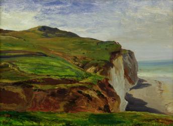 Cliffs (oil on canvas) | Obraz na stenu