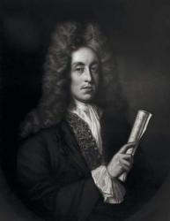 Portrait of Henry Purcell engraved by George J. Zobel (engraving) | Obraz na stenu