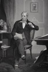 Portrait of James Fenimore Cooper (1759-1851) (litho) | Obraz na stenu