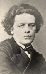 Anton Rubinstein (b/w photo) | Obraz na stenu