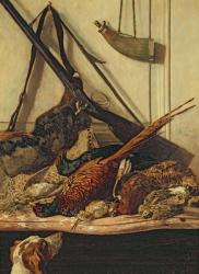 Hunting Trophies, 1862 (oil on canvas) | Obraz na stenu