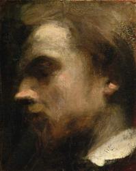 Self Portrait, c.1858 (oil on canvas) | Obraz na stenu