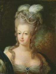 Portrait of Marie-Antoinette de Habsbourg-Lorraine (1755-93) (oil on canvas) | Obraz na stenu