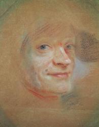 Self Portrait (pastel on paper) | Obraz na stenu