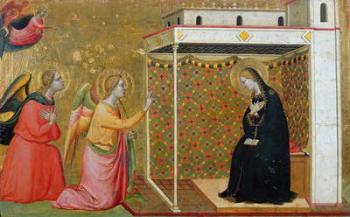 The Annunciation (oil on panel) | Obraz na stenu