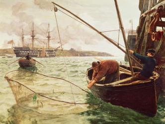A Smelt Net, 1886 | Obraz na stenu