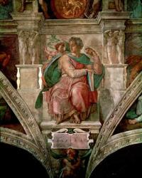 Sistine Chapel Ceiling: The Prophet Isaiah (fresco) | Obraz na stenu