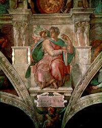 Sistine Chapel Ceiling: The Prophet Isaiah (fresco) | Obraz na stenu