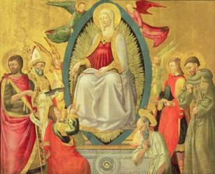 Ascension of the Virgin, 1465 (egg tempera and gold on panel) | Obraz na stenu