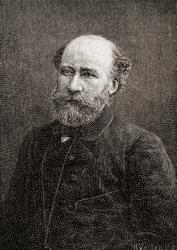 Octave Feuillet, from 'The Century Illustrated Monthly Magazine', published 1884 (wood engraving) | Obraz na stenu