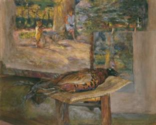 Interior with Paintings and a Pheasant, 1928 (tempera and pastel on canvas) | Obraz na stenu