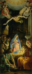 The Adoration of the Shepherds (oil on canvas) | Obraz na stenu