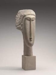 Head of a Woman, c.1910-1911 (limestone) | Obraz na stenu