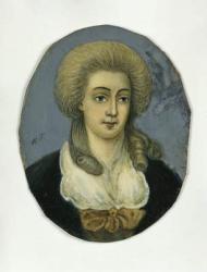 Johanna Elisabeth Mencken (pastel on paper) | Obraz na stenu