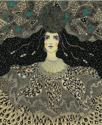 Serafina, 2013 (pen and ink on paper) | Obraz na stenu