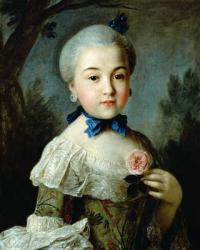 Portrait of Princess Charlotte Sophia (1744-1818), wife of King George III, 1775 (oil on canvas) | Obraz na stenu