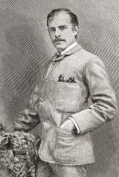 R.C. Carton, born Richard Claud Critchett, 1853 - 1928. British actor and playwright. From The Strand Magazine published 1897. | Obraz na stenu