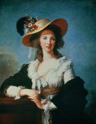 Portrait of the Duchess of Polignac (c.1749-93) (oil on canvas) | Obraz na stenu