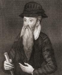 John Erskine, 17th Earl of Mar, ? -1572. Regent of Scotland. From Iconographia Scotica or Portraits of Illustrious Persons of Scotland, published 1797. | Obraz na stenu