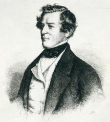 Alexander von Bach (1813-1893) (engraving) | Obraz na stenu