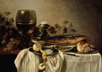 Breakfast, 1646 (oil on canvas) | Obraz na stenu