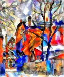 Etude (b\r) #1,2017,(mixed media) | Obraz na stenu