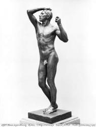 The Age of Bronze, after 1877 (bronze) (b/w photo) (see also 279784 & 86) | Obraz na stenu