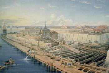 Construction of Docks | Obraz na stenu