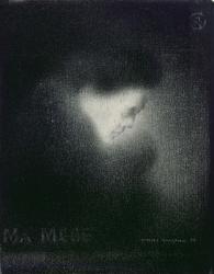 My Mother, 1899 (charcoal on paper) | Obraz na stenu