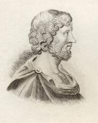 Aristippus, from 'Crabbes Historical Dictionary', published in 1825 (litho) | Obraz na stenu
