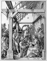 The Adoration of the Magi, 1511 (woodcut) | Obraz na stenu